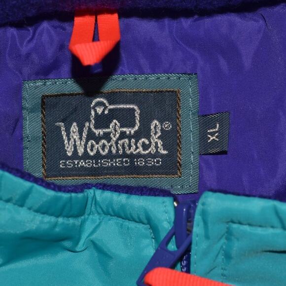 Vintage Woolrich Windbreaker Rain Jacket Size XL - Picture 6 of 6